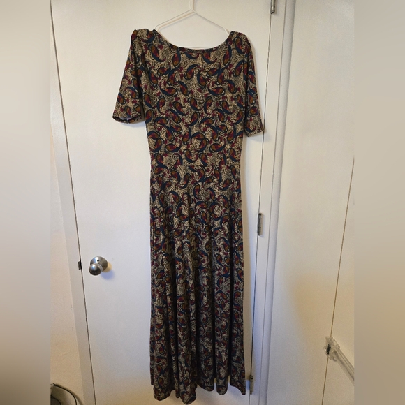 LulaRoe Floral Patterned Maxi Dress - Picture 5 of 6